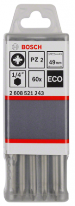 Bosch - Eco PZ2 Vidalama Ucu 49mm 60'lı